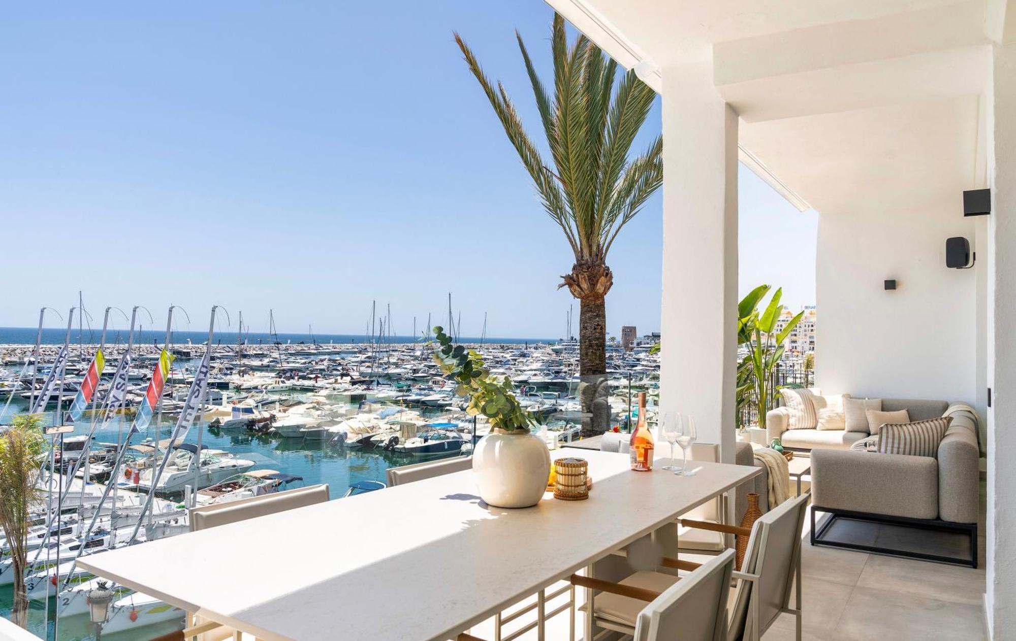 224 -luxury Selection- Puerto Banus Front Line Duplex Penthouse Apartamento *